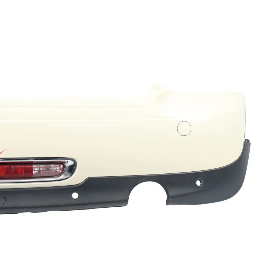 Stossfänger Hinten Pepper White Weiss - 850 für Mini R56 R57 LCI mit Teilenummer 7264356 Mini R56 R57 LCI Stossfänger Hinten Pepper White Weiss - 850 - SKU 7264356-PW - Teilenummer 7264356