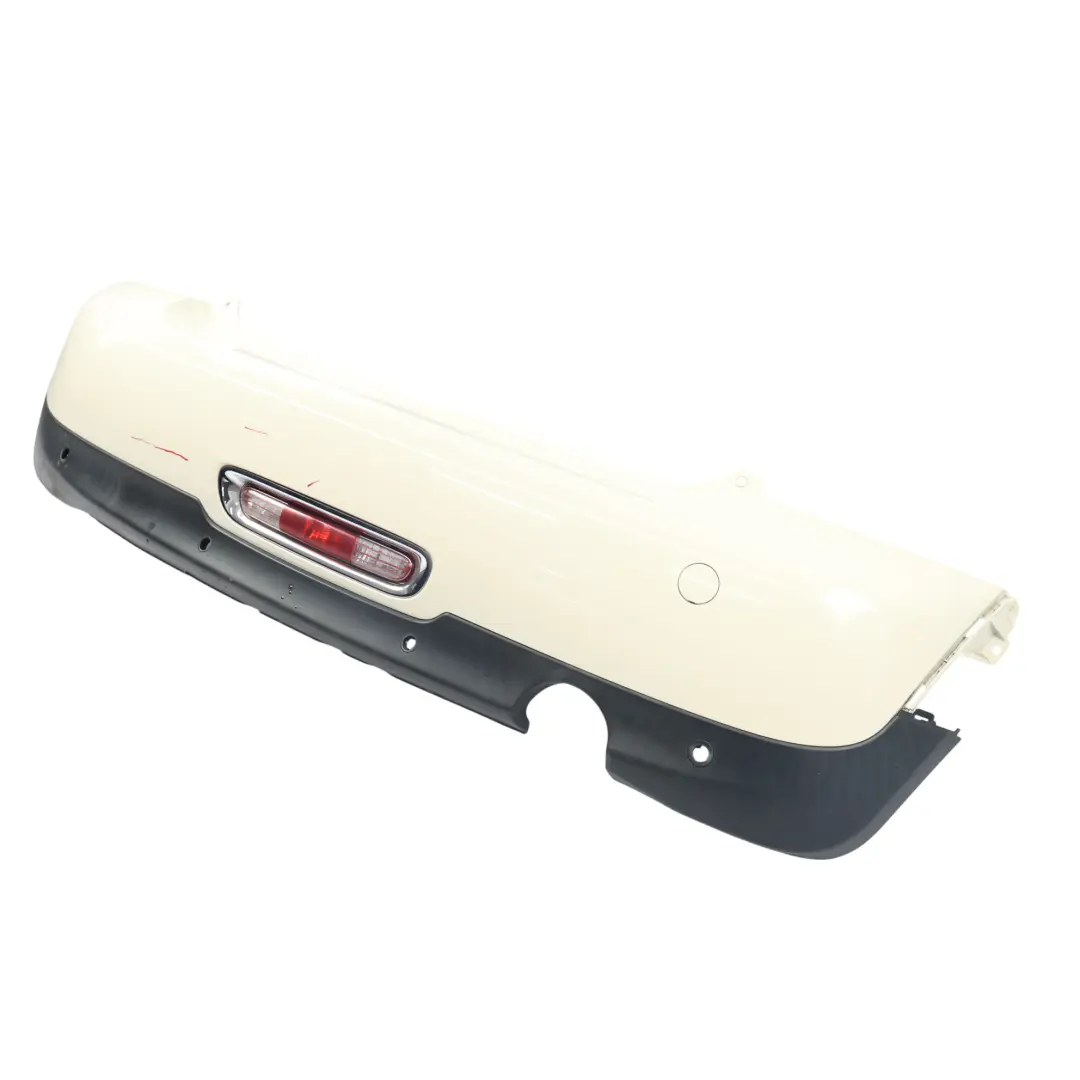 Stossfänger Hinten Pepper White Weiss - 850 für Mini R56 R57 LCI mit Teilenummer 7264356 Mini R56 R57 LCI Stossfänger Hinten Pepper White Weiss - 850 - SKU 7264356-PW - Teilenummer 7264356