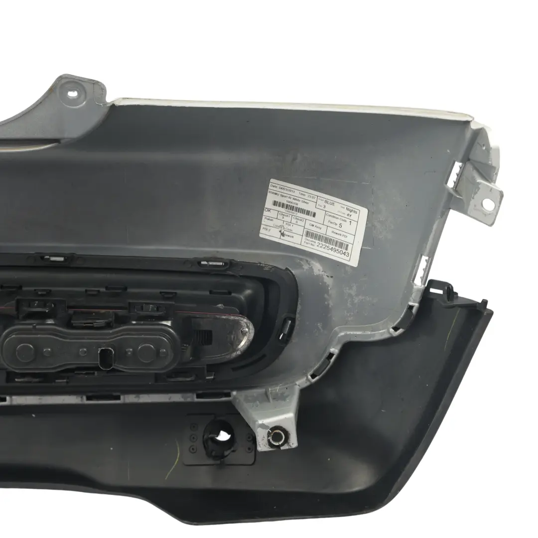 Tylny Zderzak Biały Srebrny Metalik A62 do Mini Cooper S R56 R57 LCI o numerze 7264358 Mini Cooper S R56 R57 LCI Tylny Zderzak Biały Srebrny Metalik A62 - SKU 7264358-WS - Numer Części 7264358