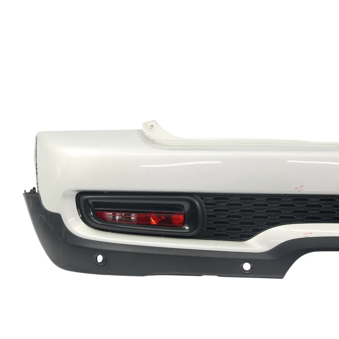 Mini Cooper S R56 R57 LCI Tylny Zderzak Biały Srebrny Metalik A62 - SKU 7264358-WS - Numer Części 7264358