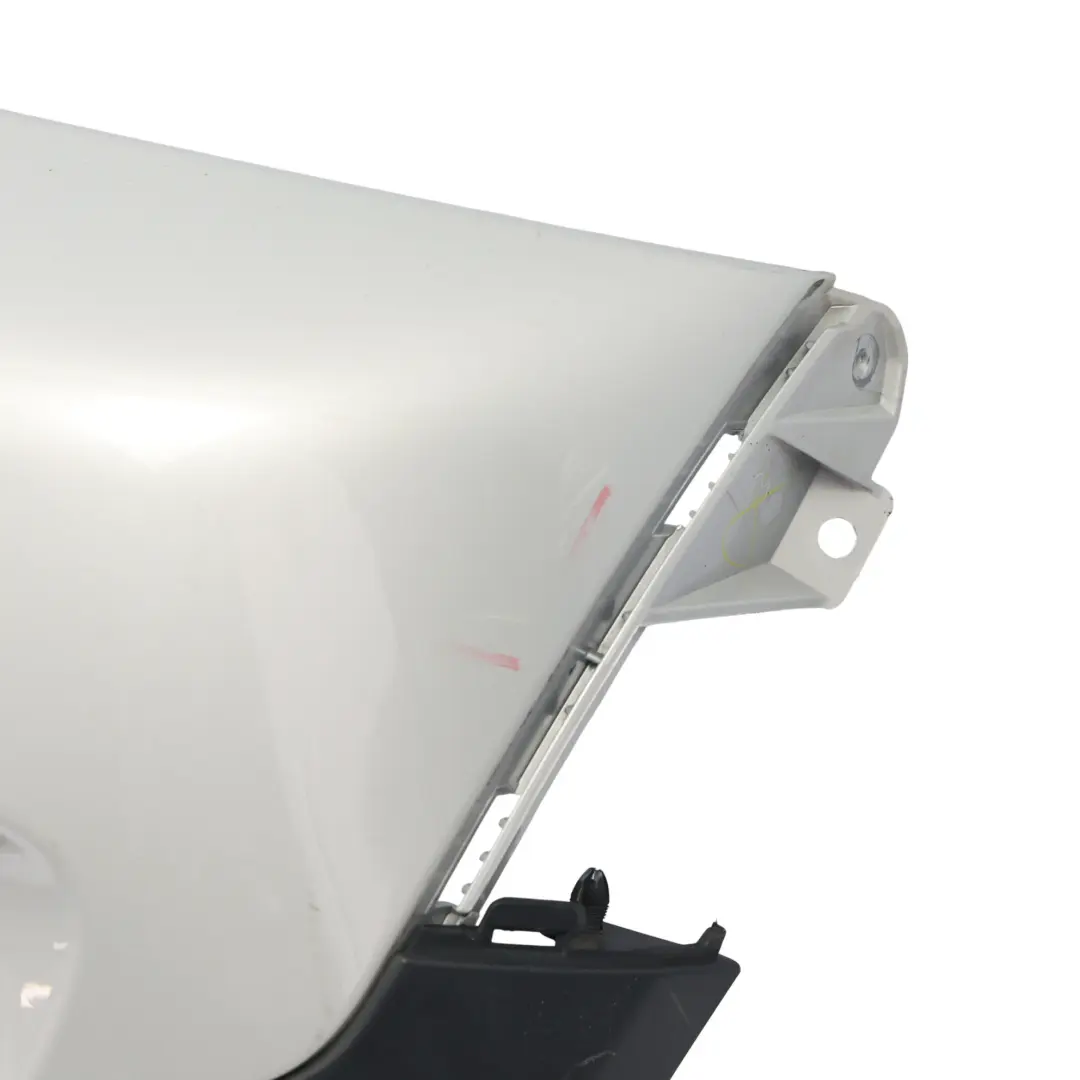 Complete Rear Bumper Trim White Silver Metallic - A62 to Mini Cooper S R56 R57 LCI with Part number 7264358 Mini Cooper S R56 R57 LCI Complete Rear Bumper Trim White Silver Metallic - A62 - SKU 7264358-WS - Part number 7264358