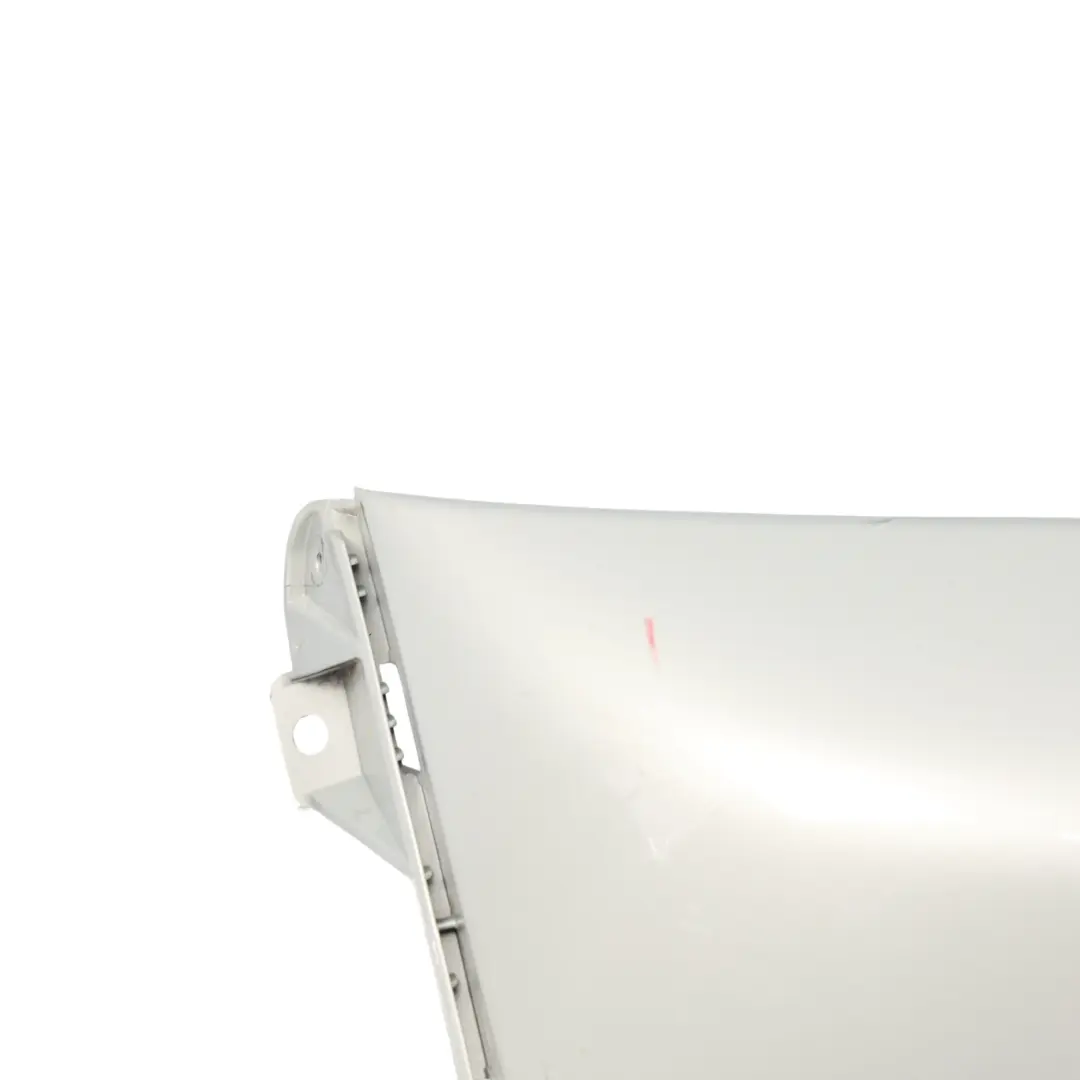 Complete Rear Bumper Trim White Silver Metallic - A62 to Mini Cooper S R56 R57 LCI with Part number 7264358 Mini Cooper S R56 R57 LCI Complete Rear Bumper Trim White Silver Metallic - A62 - SKU 7264358-WS - Part number 7264358