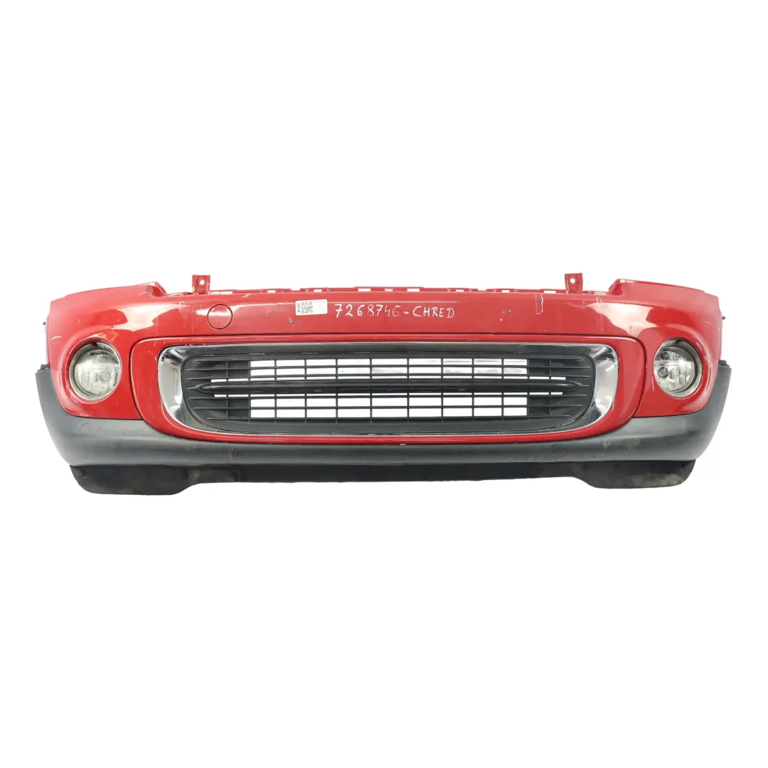 Mini R55 R56 LCI Paraurti Anteriore Pannello Completo Chili Red - 851 - SKU 7268746-CHRED - Numero di parte 7268746