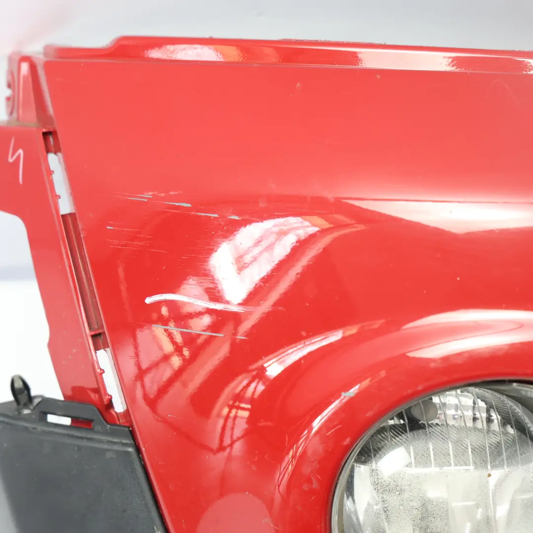 Mini R55 R56 LCI Front Bumper Trim Panel Covering Chili Red - 851 - SKU 7268746-CHRED - Part number 7268746