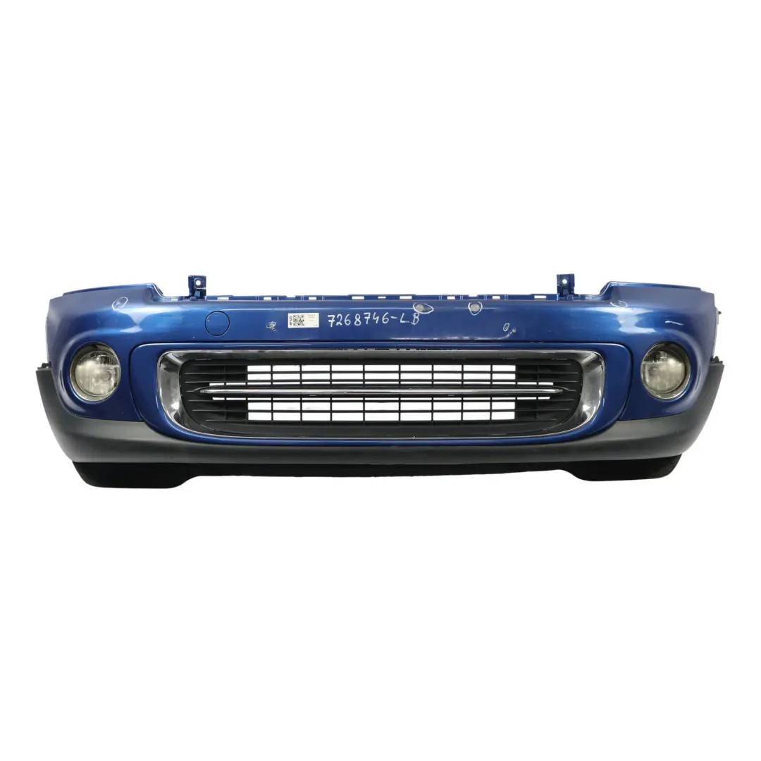  Paragolpes delantero Mini R55 R56 LCI Completo Azul Rayo - A63 - SKU 7268746-LB - Número de pieza 7268746