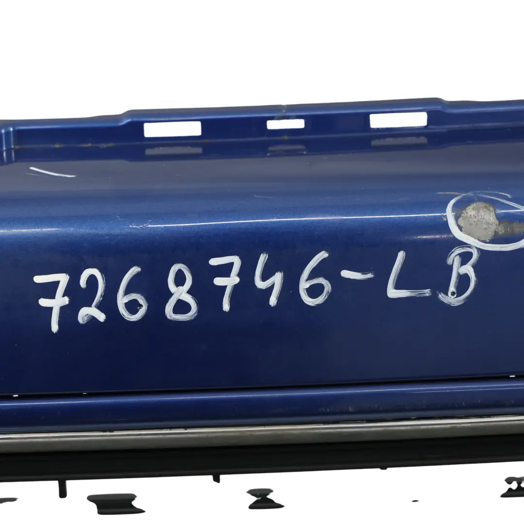  Paragolpes delantero Mini R55 R56 LCI Completo Azul Rayo - A63 - SKU 7268746-LB - Número de pieza 7268746