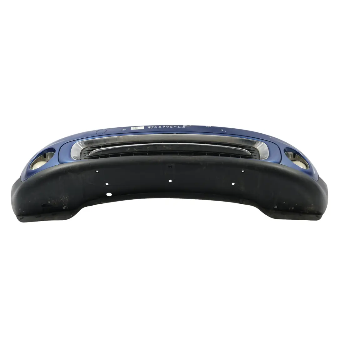  Paragolpes delantero Mini R55 R56 LCI Completo Azul Rayo - A63 - SKU 7268746-LB - Número de pieza 7268746