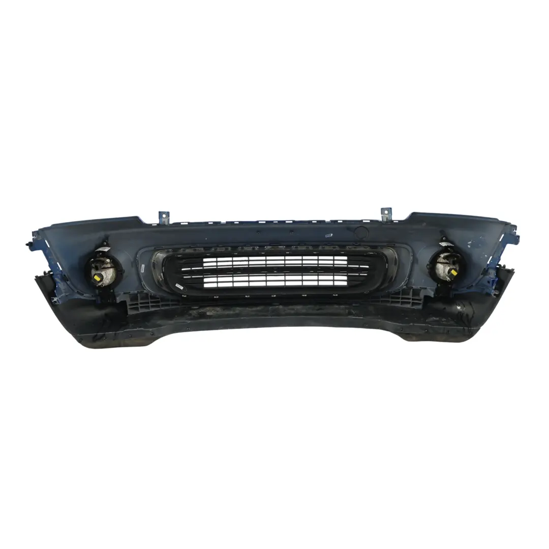  Front Bumper Mini R55 R56 LCI Complete Trim Panel Lightning Blue - A63 - SKU 7268746-LB - Part number 7268746