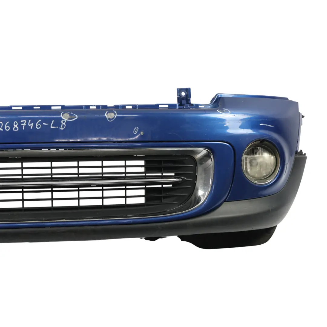  Front Bumper Mini R55 R56 LCI Complete Trim Panel Lightning Blue - A63 - SKU 7268746-LB - Part number 7268746
