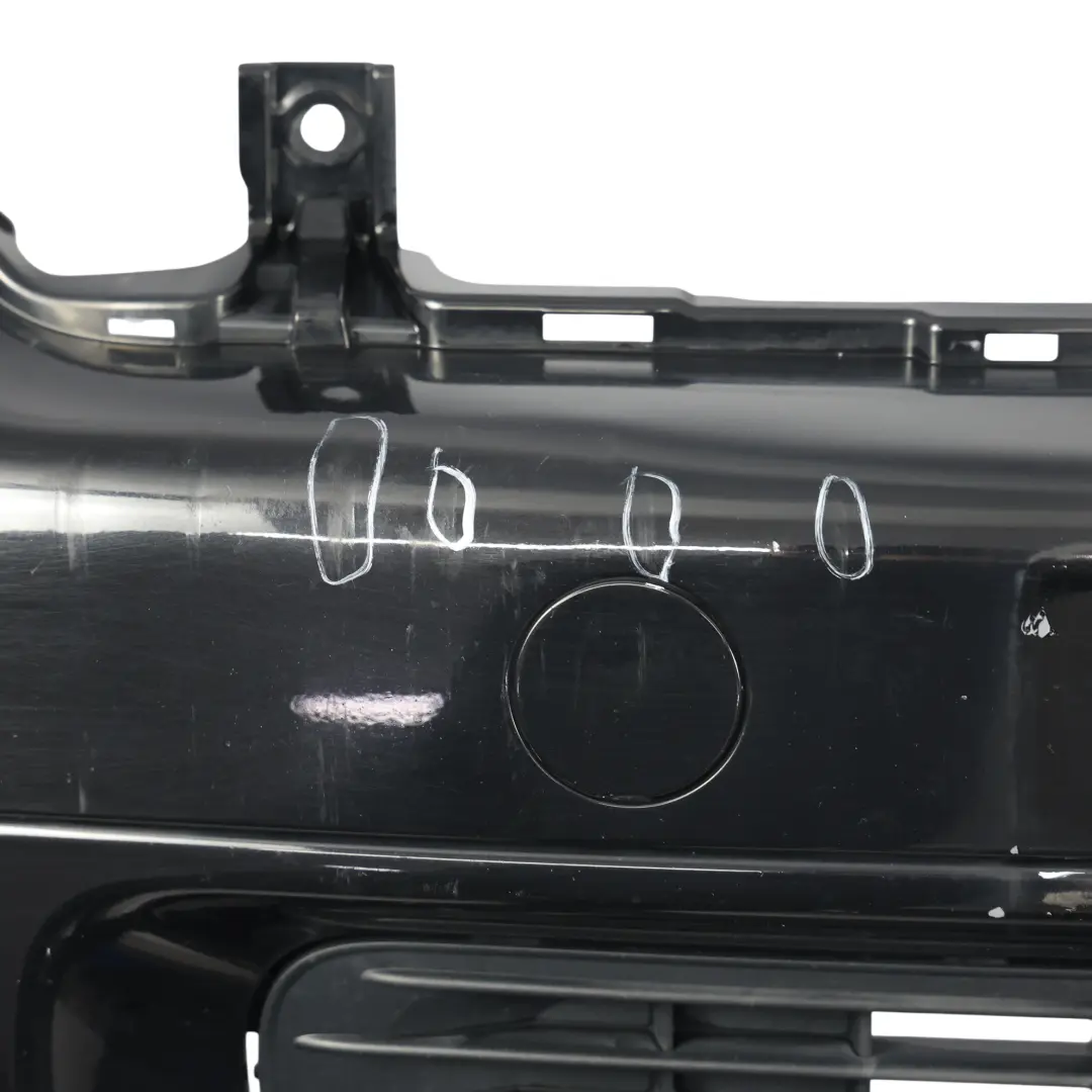 Mini R55 R56 LCI Complete Front Bumper Trim Panel Midnight Black - A94 - SKU 7268746-MNB - Part number 7268746