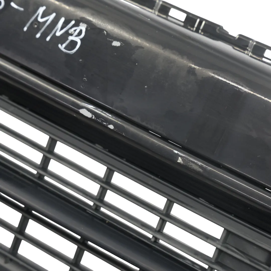 Mini R55 R56 LCI Complete Front Bumper Trim Panel Midnight Black - A94 - SKU 7268746-MNB - Part number 7268746