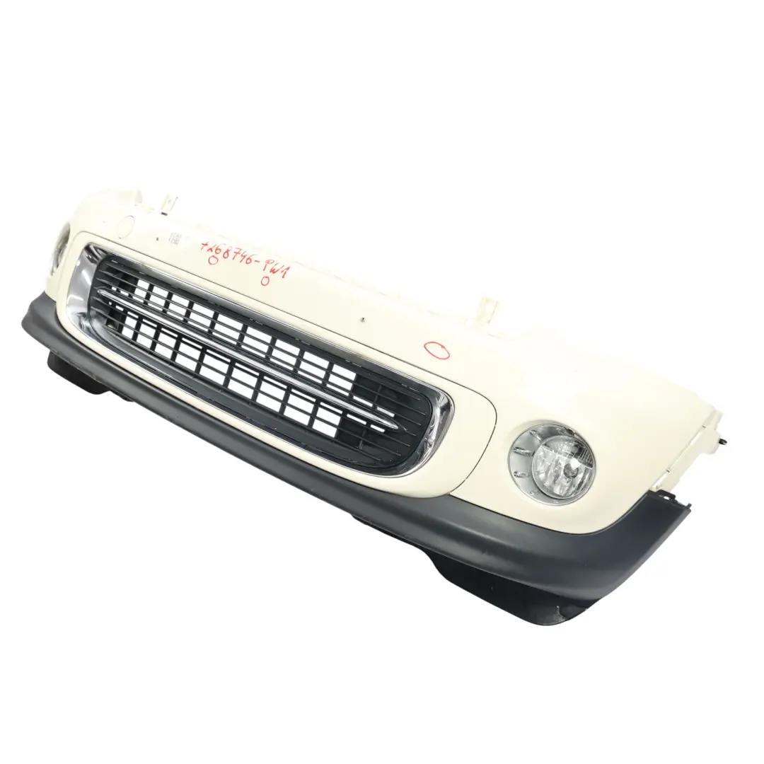 Front Bumper Trim Panel Pepper White - 850 to Mini R55 R56 LCI with Part number 7268746 Mini R55 R56 LCI Front Bumper Trim Panel Pepper White - 850 - SKU 7268746-PW1 - Part number 7268746