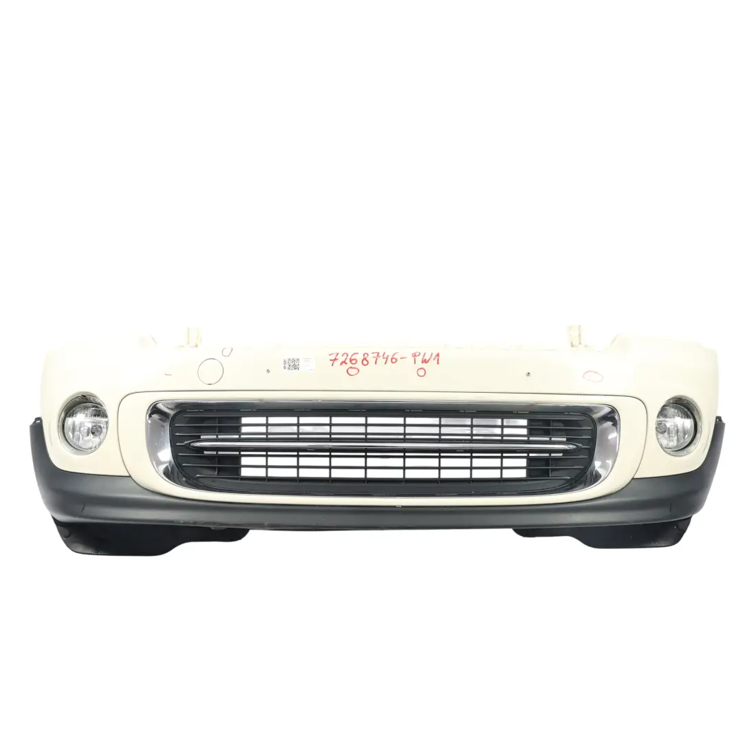 Panneau d'habillage pare-chocs avant Pepper White - 850 pour Mini R55 R56 LCI à propos du numéro de pièce 7268746 Mini R55 R56 LCI Panneau d'habillage pare-chocs avant Pepper White - 850 - SKU 7268746-PW1 - Numéro de pièce 7268746