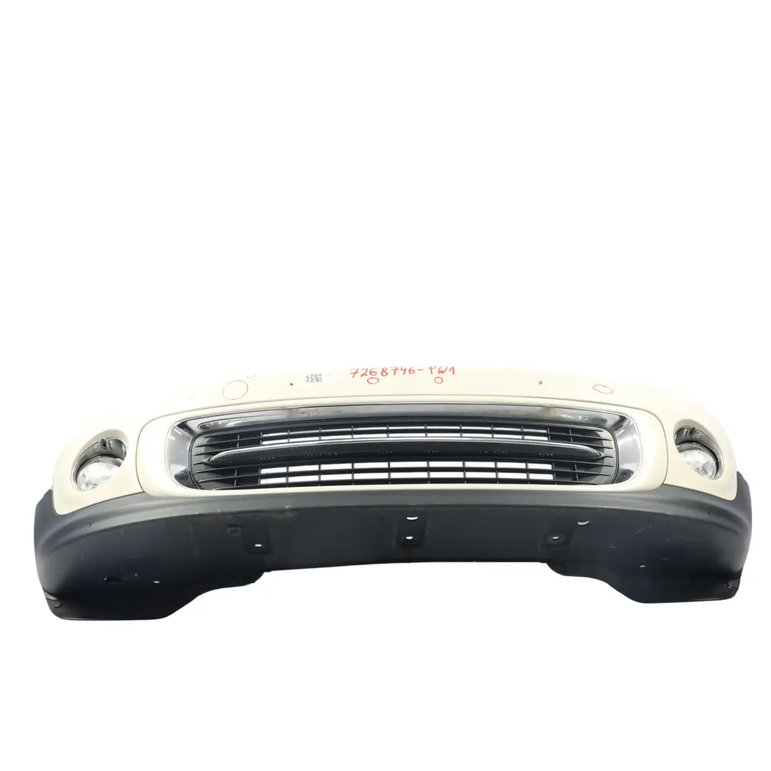 Panneau d'habillage pare-chocs avant Pepper White - 850 pour Mini R55 R56 LCI à propos du numéro de pièce 7268746 Mini R55 R56 LCI Panneau d'habillage pare-chocs avant Pepper White - 850 - SKU 7268746-PW1 - Numéro de pièce 7268746