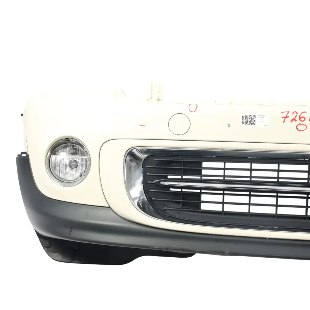 Mini R55 R56 LCI Stossfänger Vorn Pepper White Weiss - 850 - SKU 7268746-PW1 - Teilenummer 7268746