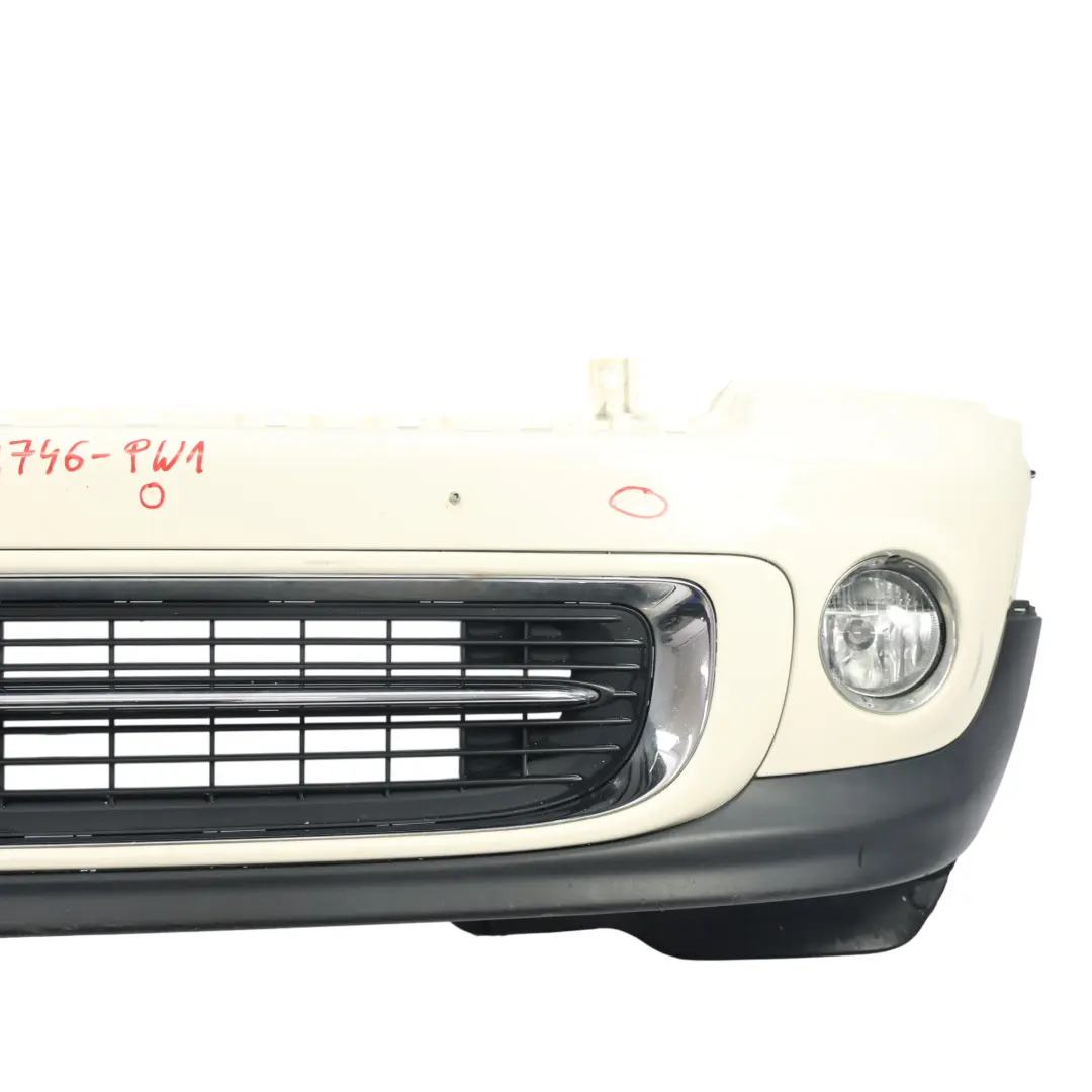Stossfänger Vorn Pepper White Weiss - 850 für Mini R55 R56 LCI mit Teilenummer 7268746 Mini R55 R56 LCI Stossfänger Vorn Pepper White Weiss - 850 - SKU 7268746-PW1 - Teilenummer 7268746