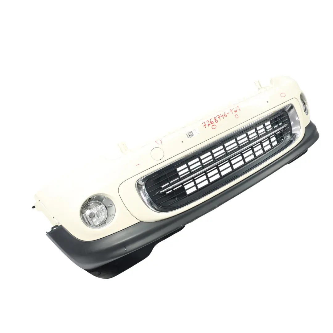 Mini R55 R56 LCI Embellecedor Parachoques Delantero Pepper White Blanco - 850 - SKU 7268746-PW1 - Número de pieza 7268746