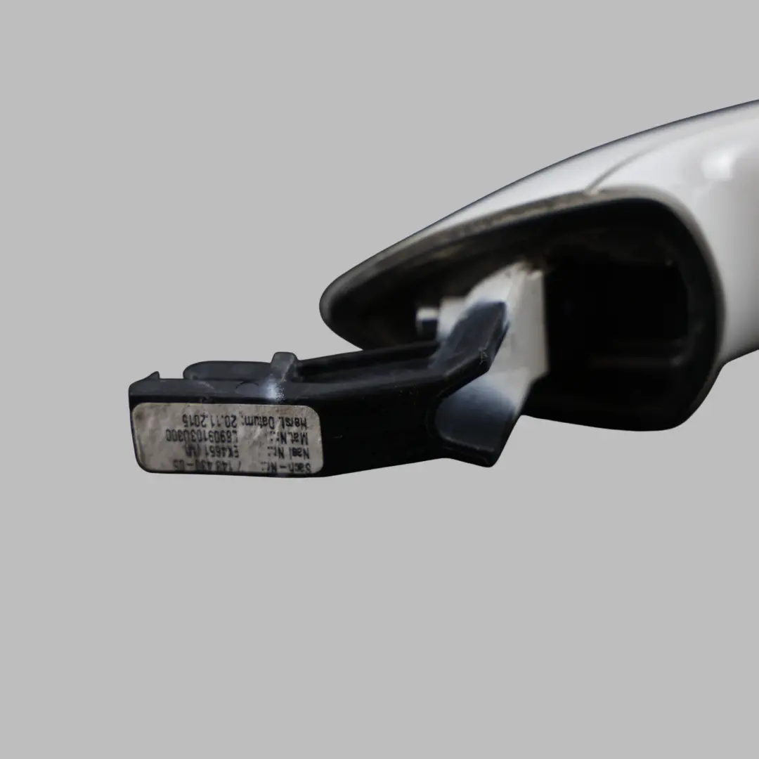 Exterior Door Grab Handle Rear Left N/S Alpinweiss 3 - 300 to BMW F10 F11 with Part number 7276241 BMW F10 F11 Exterior Door Grab Handle Rear Left N/S Alpinweiss 3 - 300 - SKU 7276241-AW - Part number 7276241