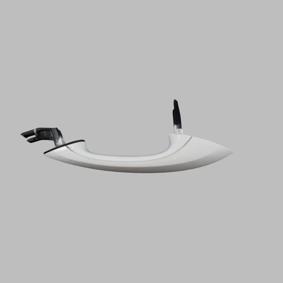 BMW F10 F11 Exterior Door Grab Handle Rear Left N/S Alpinweiss 3 - 300 - SKU 7276241-AW - Part number 7276241