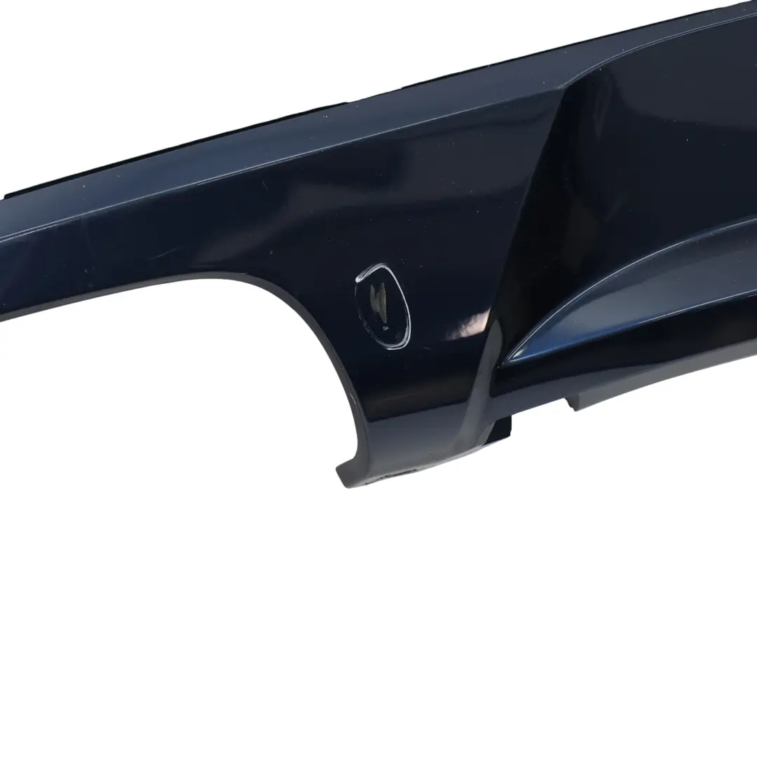 Bumper Trim Panel Cover PDC Tiefseeblau Blue Metallic - A76 to BMW X3 F25 Rear with Part number 7278474 BMW X3 F25 Rear Bumper Trim Panel Cover PDC Tiefseeblau Blue Metallic - A76 - SKU 7278474-DSB - Part number 7278474