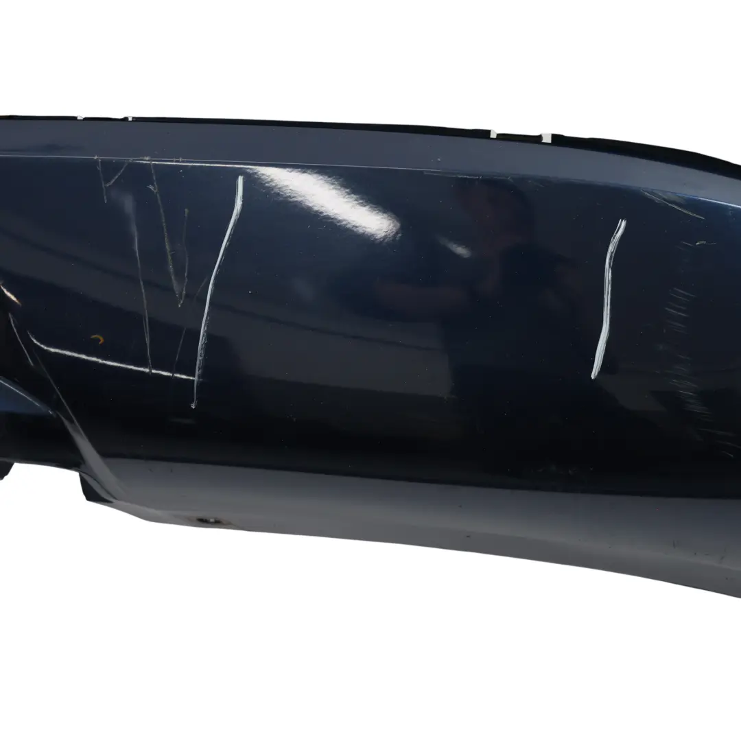 Bumper Trim Panel Cover PDC Tiefseeblau Blue Metallic - A76 to BMW X3 F25 Rear with Part number 7278474 BMW X3 F25 Rear Bumper Trim Panel Cover PDC Tiefseeblau Blue Metallic - A76 - SKU 7278474-DSB - Part number 7278474