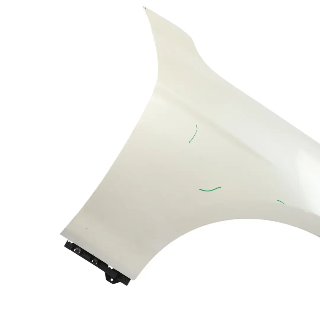 Side Panel Wing Fender Front Right O/S Mineralweiss White - A96 to BMW F20 F21 with Part number 7284646 BMW F20 F21 Side Panel Wing Fender Front Right O/S Mineralweiss White - A96 - SKU 7284646-MW - Part number 7284646