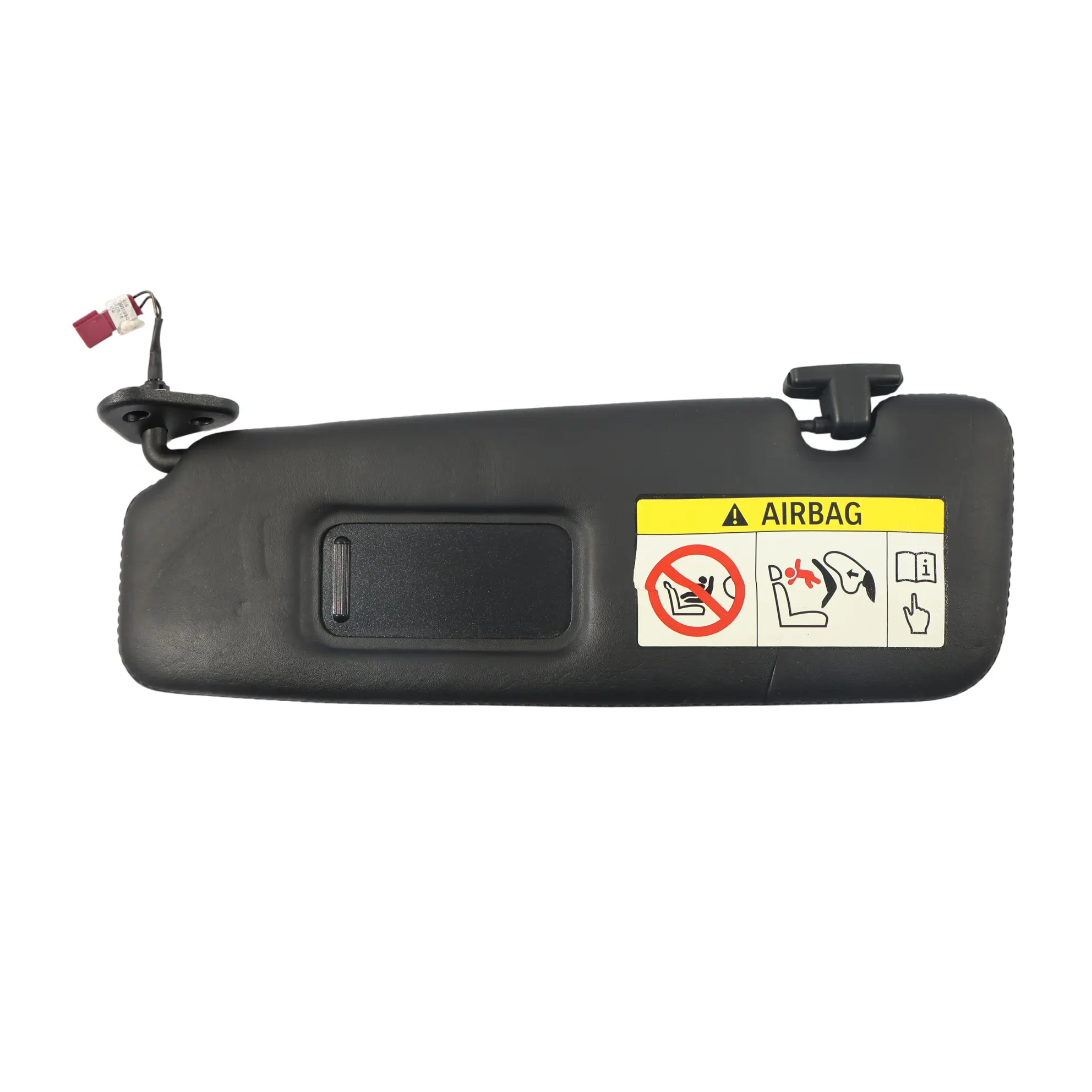 BMW F12 Parasole Pannello Pelle Nero Anteriore Sinistro 7290193