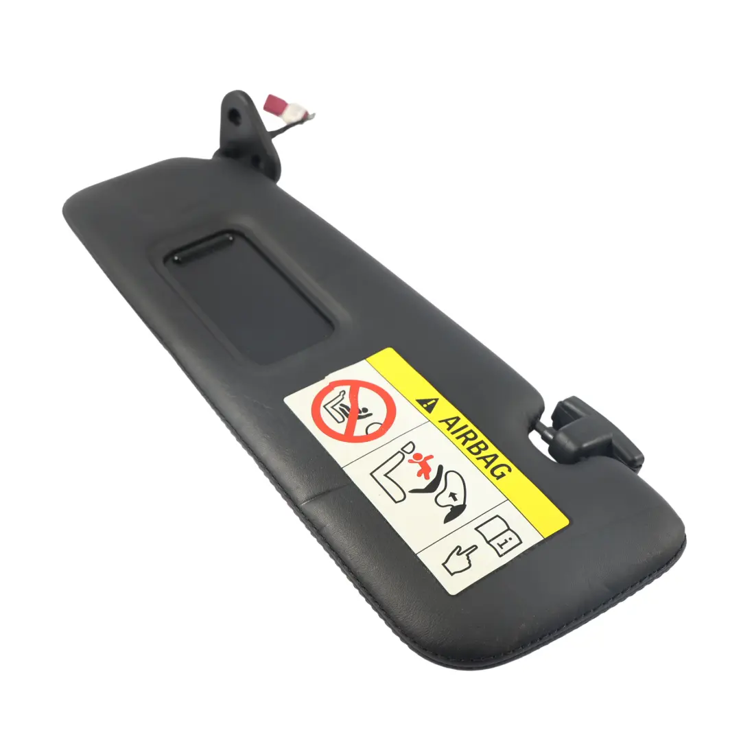 Sonnenblende Leder Schwarz Vorne Links für BMW F12 mit Teilenummer 7290193 BMW F12 Sonnenblende Leder Schwarz Vorne Links - SKU 7290193-1 - Teilenummer 7290193