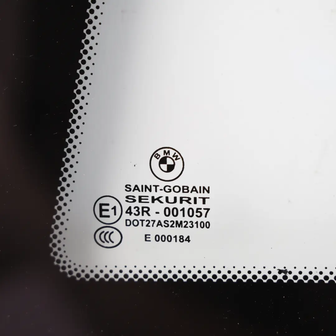 BMW F22 Coupe Fenster Scheibe Viertel Fest Grün Hinten Links Seite AS2 - SKU 7294341 - Teilenummer 7294341