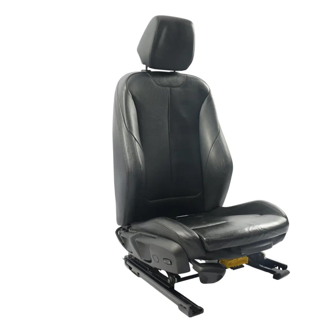 BMW F20 Przedni Fotel Sportowy Grzany Czarny Skóra Dakota Prawy - SKU 7295140-9 - Numer Części 7295140