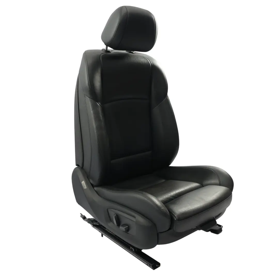 Asiento Delantero Derecho Calefactado Cuero Dakota Negro para BMW F10 F11 LCI con número de pieza 7303376 BMW F10 F11 LCI Asiento Delantero Derecho Calefactado Cuero Dakota Negro - SKU 7303376-3 - Número de pieza 7303376