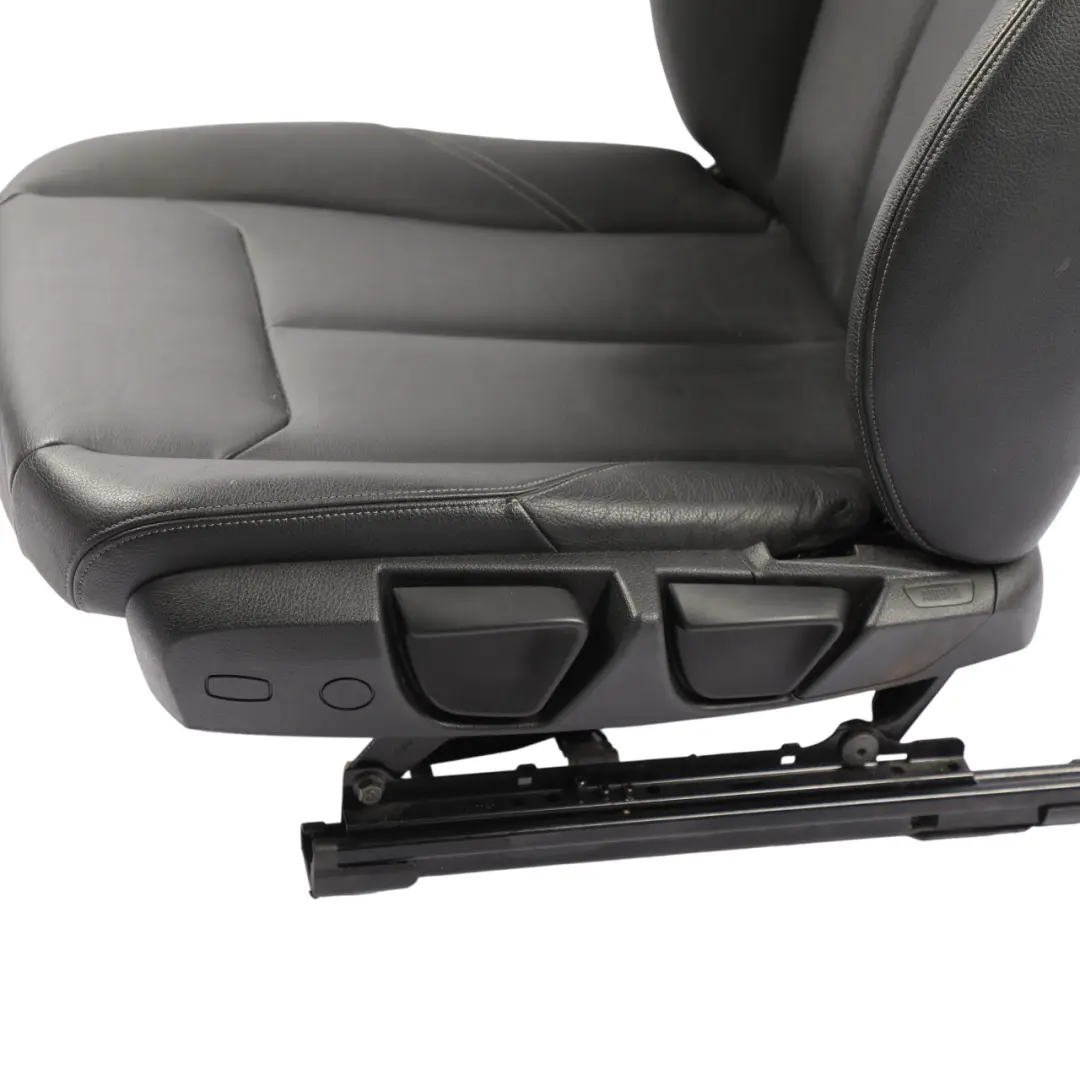 BMW F30 F31 F34 F36 Front Seat Interior Heated Black Leather Dakota Left N/S - SKU 7303717-1 - Part number 7303717