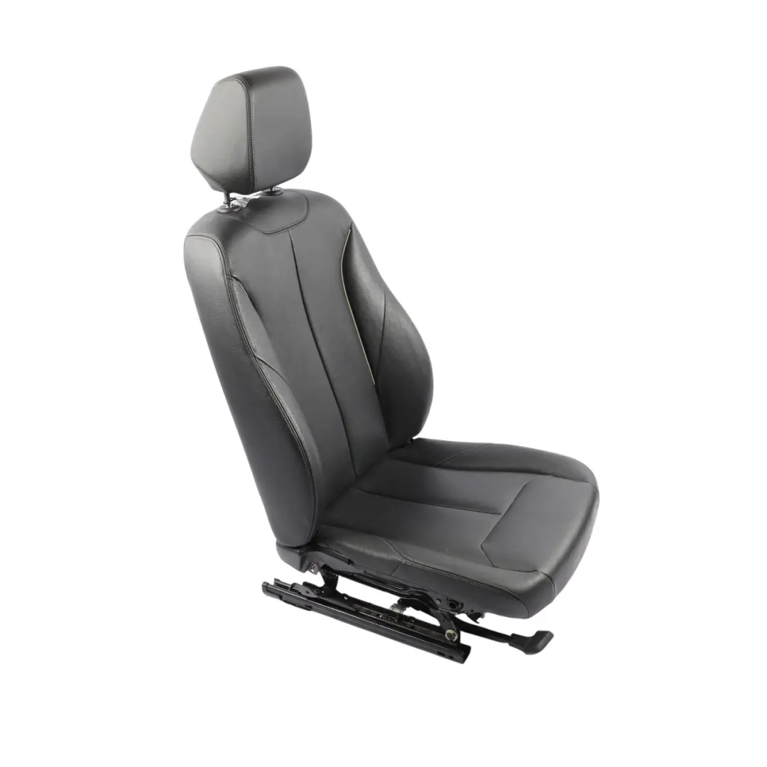 Front Seat Interior Heated Black Leather Dakota Left N/S to BMW F30 F31 F34 F36 with Part number 7303717 BMW F30 F31 F34 F36 Front Seat Interior Heated Black Leather Dakota Left N/S - SKU 7303717-1 - Part number 7303717