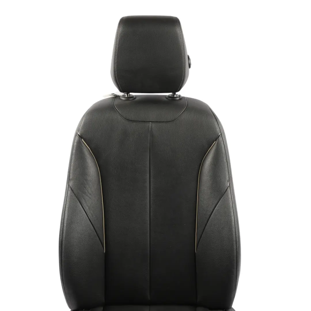 Front Seat Interior Heated Black Leather Dakota Left N/S to BMW F30 F31 F34 F36 with Part number 7303717 BMW F30 F31 F34 F36 Front Seat Interior Heated Black Leather Dakota Left N/S - SKU 7303717-1 - Part number 7303717