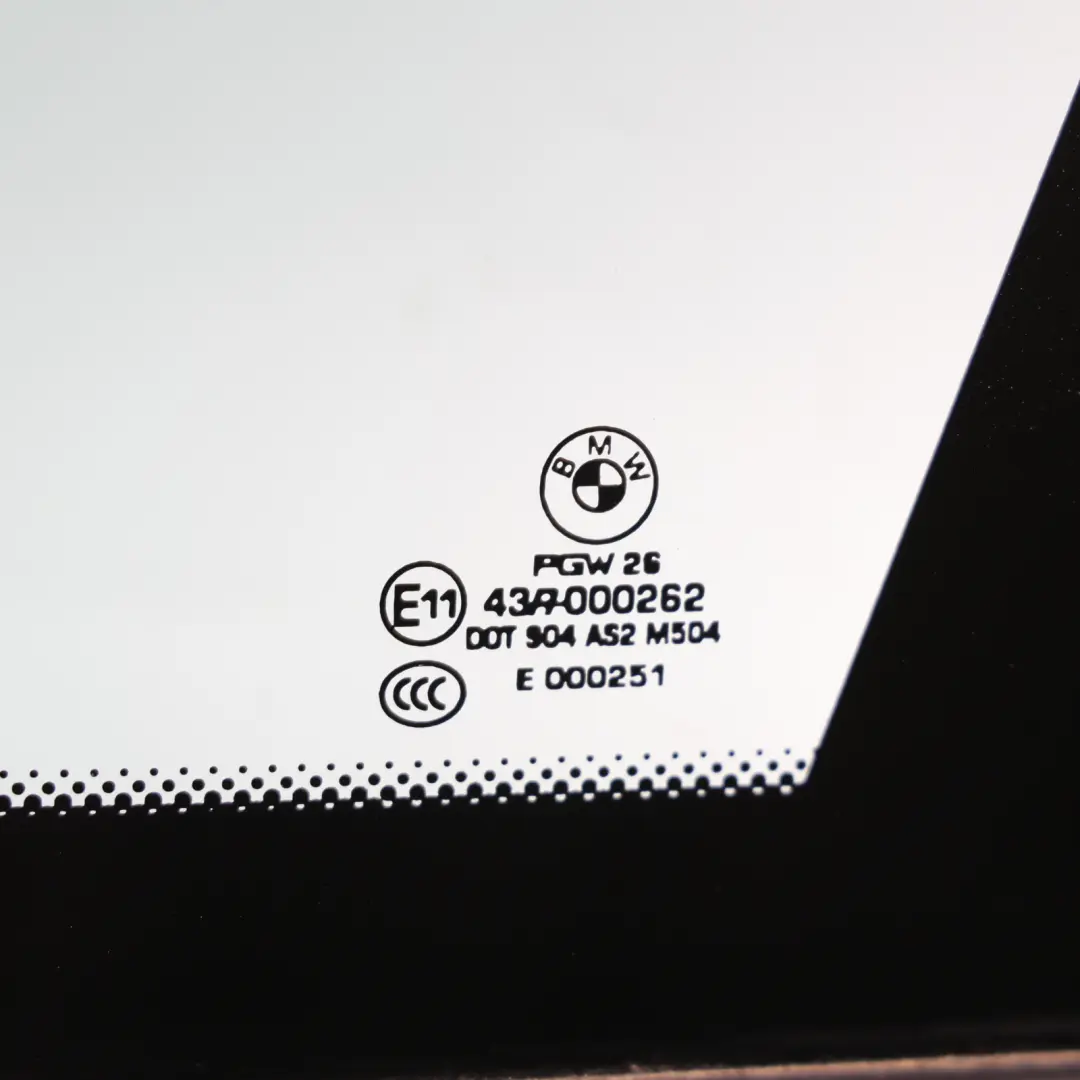 Side Window Quarter Glass Fixed Rear Right O/S Glazing AS2 to BMW X5 F15 with Part number 7305770 BMW X5 F15 Side Window Quarter Glass Fixed Rear Right O/S Glazing AS2 - SKU 7305770-1 - Part number 7305770