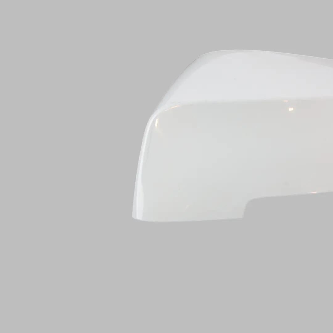 BMW F01 F02 F10 LCI Wing Mirror Cover Cap Left N/S Alpinweiss 3 - 300 - SKU 7308683-AW - Part number 7308683