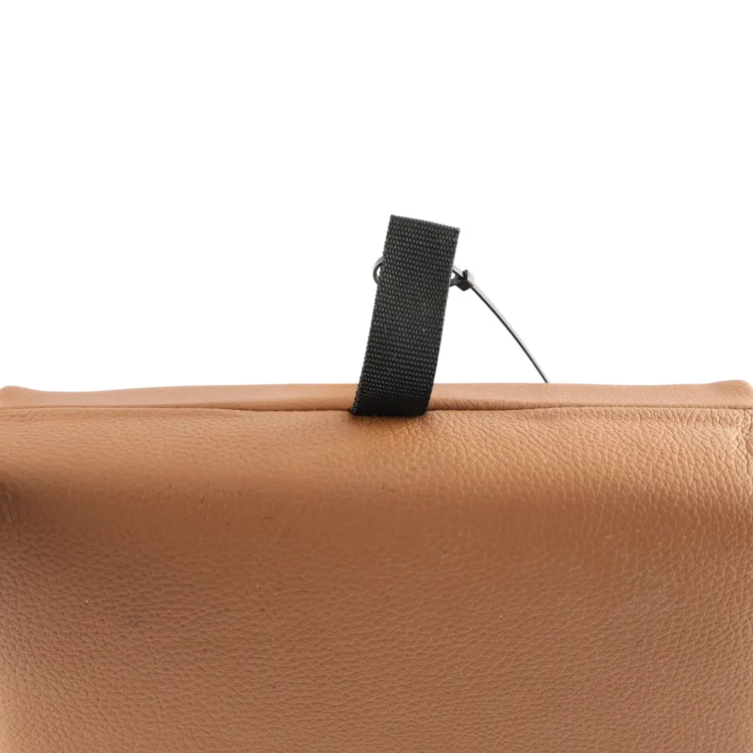 BMW F36 Rear Seat Middle Armrest Cup Holder Leather Sattel Brown - SKU 7309200 - Part number 7309200