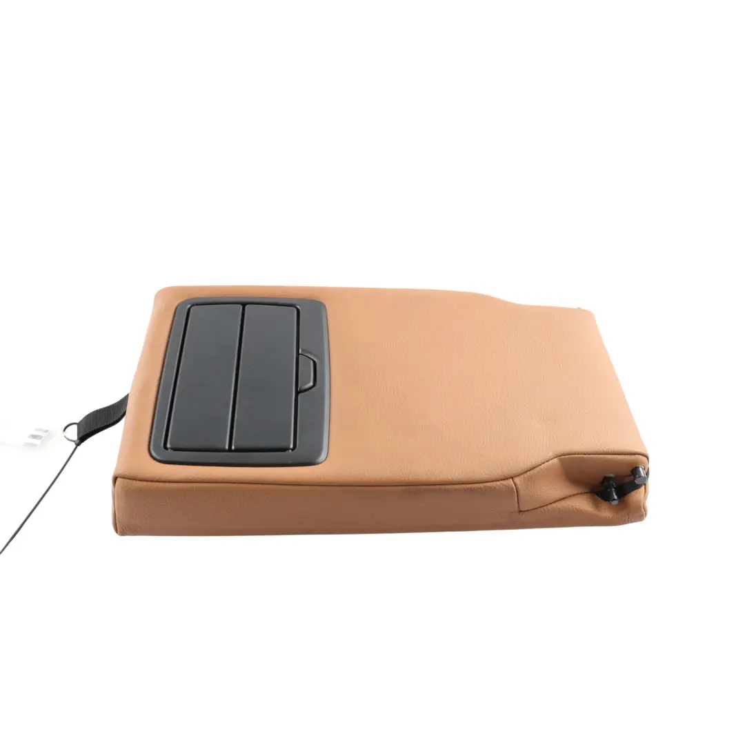Middle Armrest Cup Holder Leather Sattel Brown to BMW F36 Rear Seat with Part number 7309200 BMW F36 Rear Seat Middle Armrest Cup Holder Leather Sattel Brown - SKU 7309200 - Part number 7309200