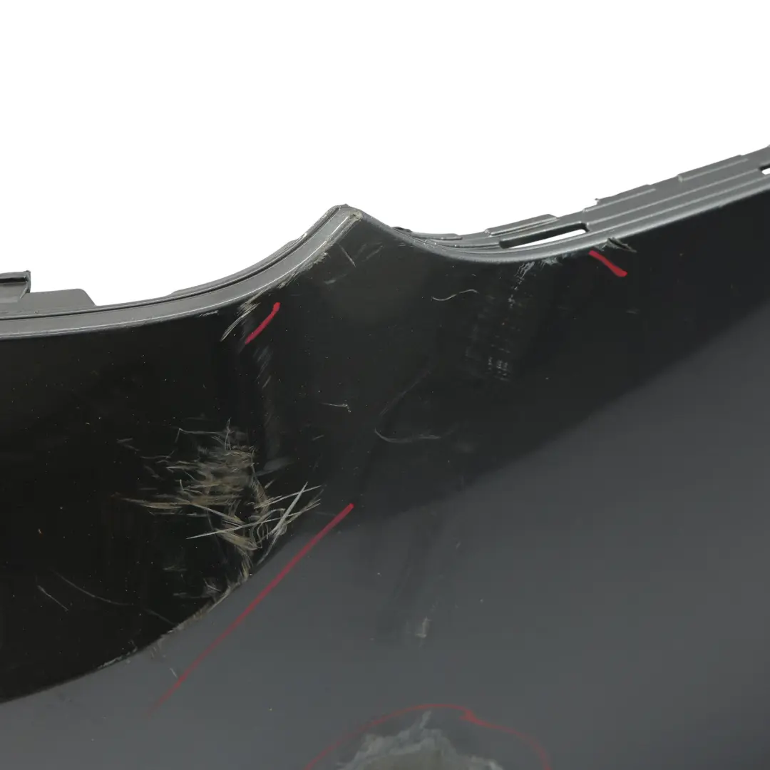 Bumper Trim Panel PDC Mineralgrau Mineral Grey Metallic - B39 to BMW F30 Rear with Part number 7312730 BMW F30 Rear Bumper Trim Panel PDC Mineralgrau Mineral Grey Metallic - B39 - SKU 7312730-MG - Part number 7312730