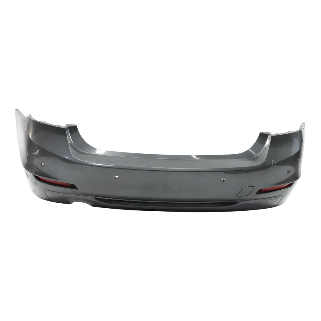 Bumper Trim Panel PDC Mineralgrau Mineral Grey Metallic - B39 to BMW F30 Rear with Part number 7312730 BMW F30 Rear Bumper Trim Panel PDC Mineralgrau Mineral Grey Metallic - B39 - SKU 7312730-MG1 - Part number 7312730