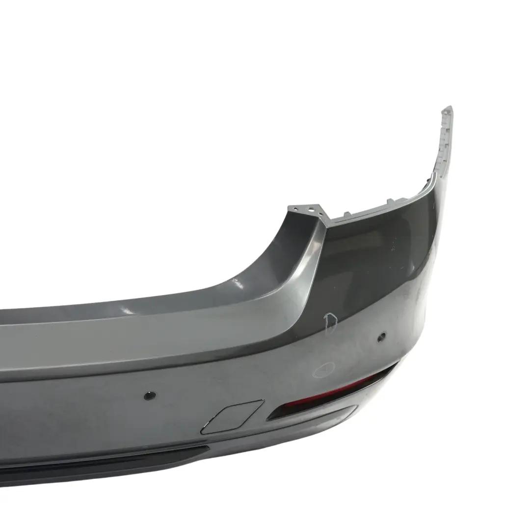 Bumper Trim Panel PDC Mineralgrau Mineral Grey Metallic - B39 to BMW F30 Rear with Part number 7312730 BMW F30 Rear Bumper Trim Panel PDC Mineralgrau Mineral Grey Metallic - B39 - SKU 7312730-MG1 - Part number 7312730