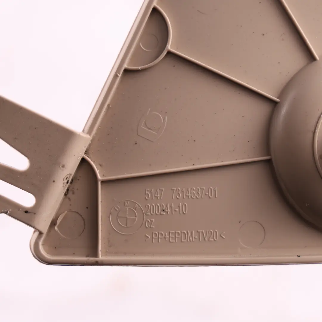 Trunk Boot Tailgate Lid Triangle Trim Panel Cover to BMW F36 with Part number 7314637 BMW F36 Trunk Boot Tailgate Lid Triangle Trim Panel Cover - SKU 7314637-3 - Part number 7314637