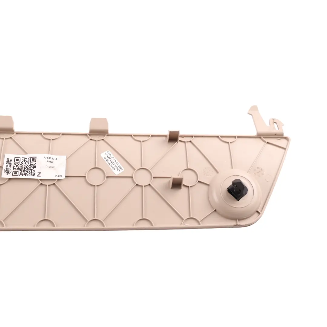 Trunk Boot Tailgate Lid Triangle Trim Panel Cover to BMW F36 with Part number 7314637 BMW F36 Trunk Boot Tailgate Lid Triangle Trim Panel Cover - SKU 7314637-3 - Part number 7314637