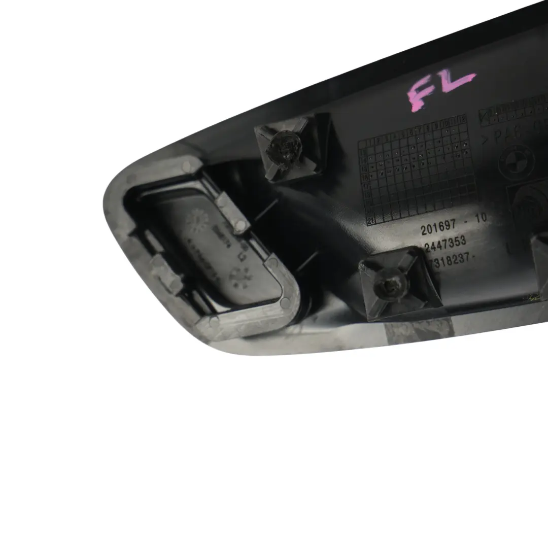 Poignée Porte Intérieure Avant Gauche pour BMW F45 F46 LCI à propos du numéro de pièce 7318237 BMW F45 F46 LCI Poignée Porte Intérieure Avant Gauche - SKU 7318237 - Numéro de pièce 7318237