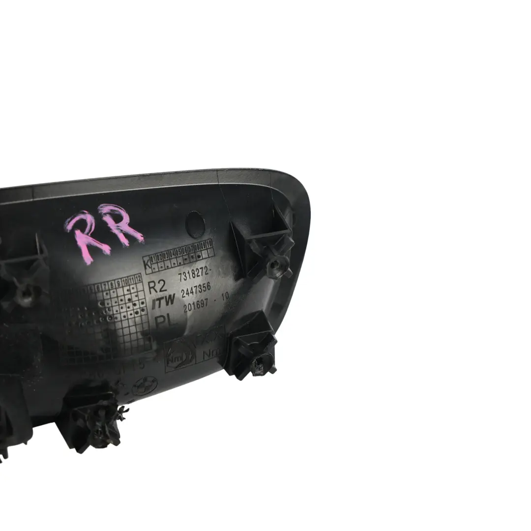 BMW F45 F46 LCI Poignée Porte Intérieure Arrière Droite - SKU 7318272 - Numéro de pièce 7318272