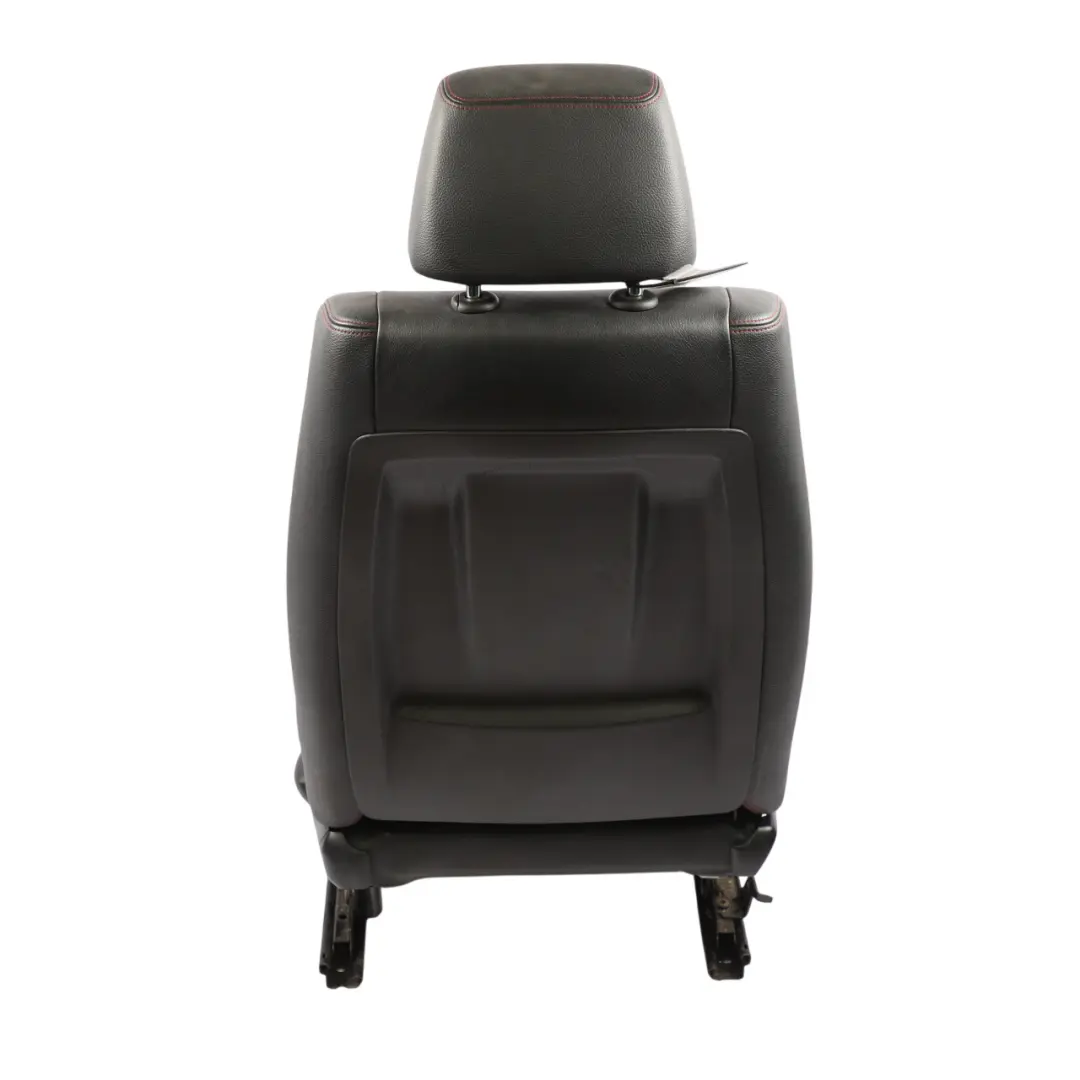 BMW X1 E84 Front Seat Heated M Sport Left N/S Black Leather Nevada Grey Red Seam - SKU 7324157-1 - Part number 7324157