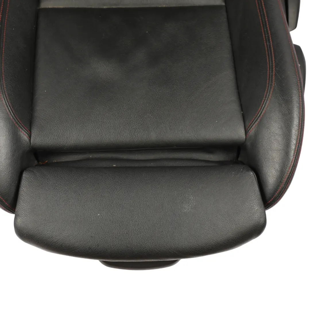 Front Seat Heated M Sport Left N/S Black Leather Nevada Grey Red Seam to BMW X1 E84 with Part number 7324157 BMW X1 E84 Front Seat Heated M Sport Left N/S Black Leather Nevada Grey Red Seam - SKU 7324157-1 - Part number 7324157