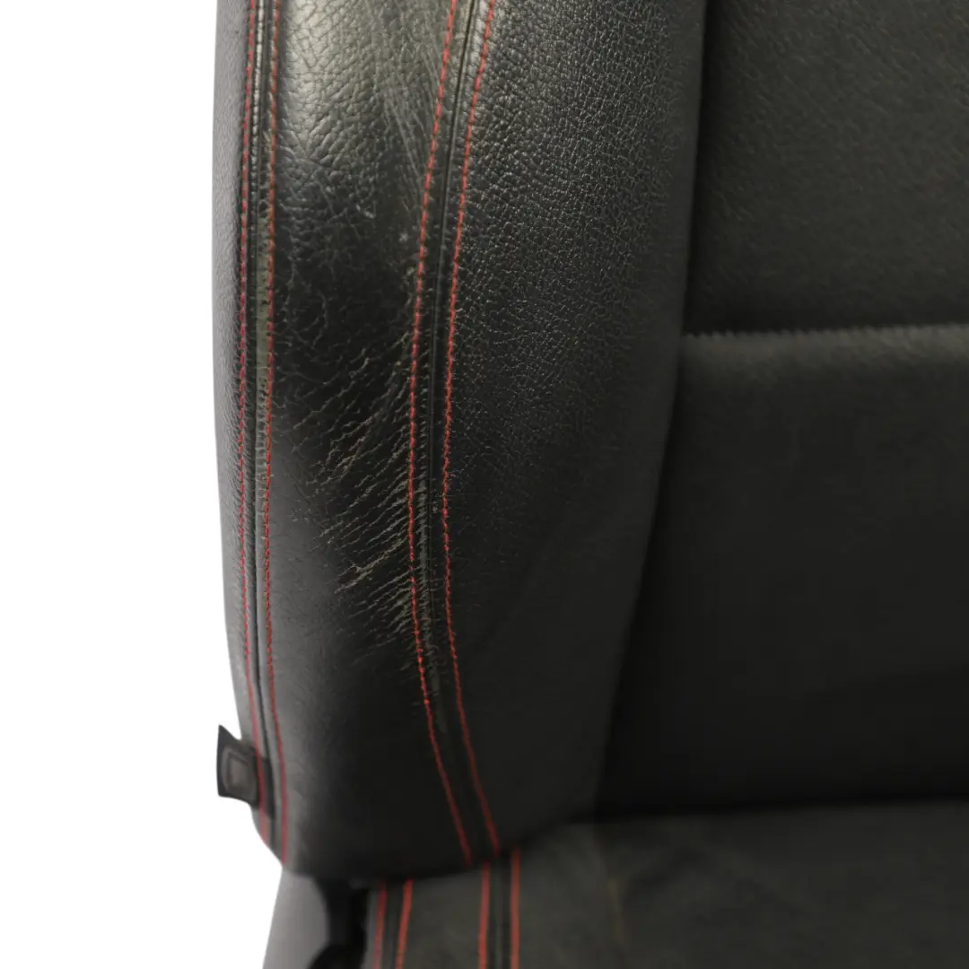 BMW X1 E84 Front Seat Heated M Sport Right O/S Black Leather Nevada Grey Red - SKU 7324158-1 - Part number 7324158