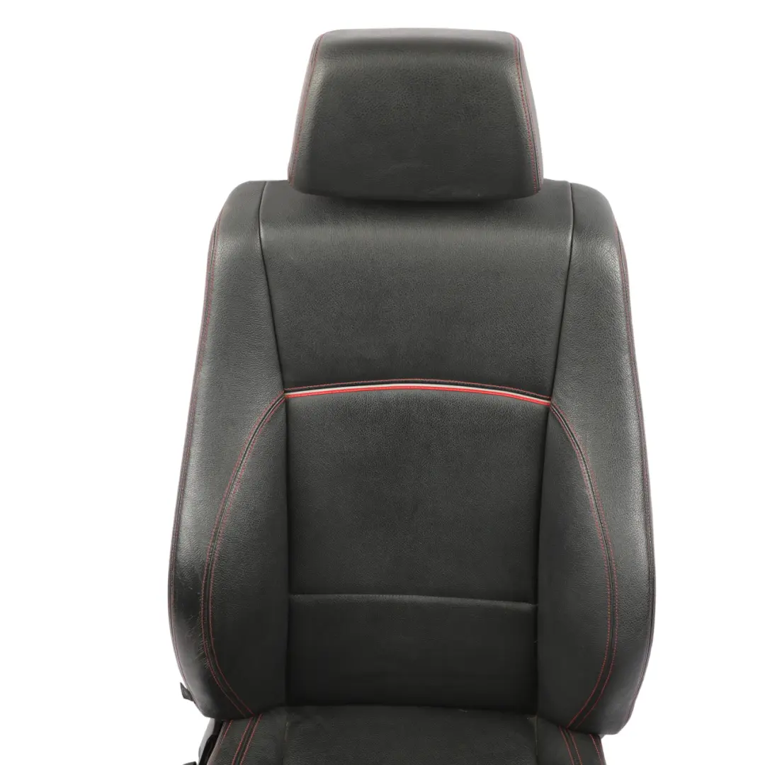 BMW X1 E84 Front Seat Heated M Sport Right O/S Black Leather Nevada Grey Red - SKU 7324158-1 - Part number 7324158