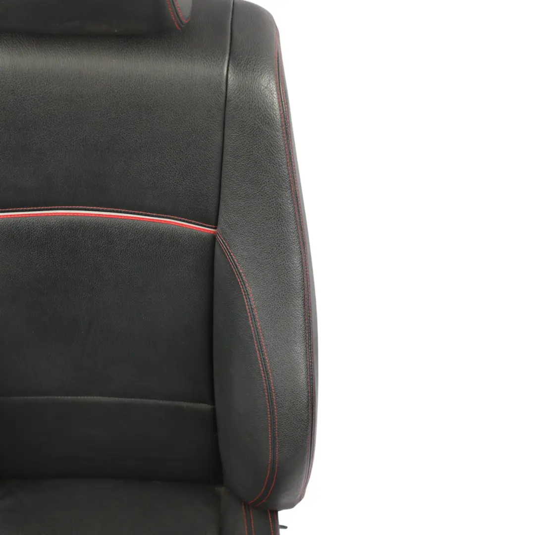 BMW X1 E84 Front Seat Heated M Sport Right O/S Black Leather Nevada Grey Red - SKU 7324158-1 - Part number 7324158